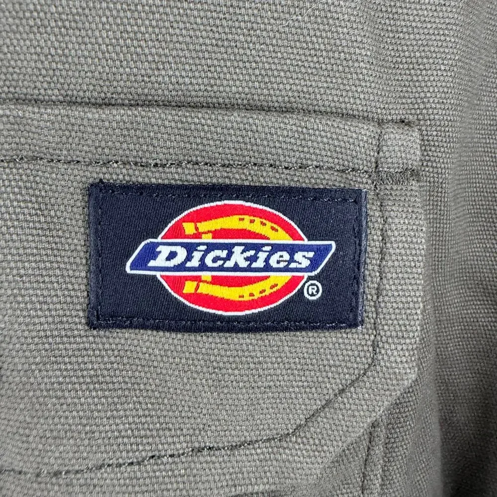Dickies Flannel Lined Duck Shirt Jacket Men's 5XL Heritage Workwear Big Tall